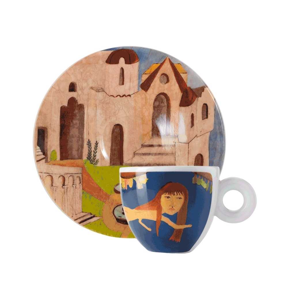 Illy 6 Tazze Cappuccino Illy Art Collection Biennale 2022