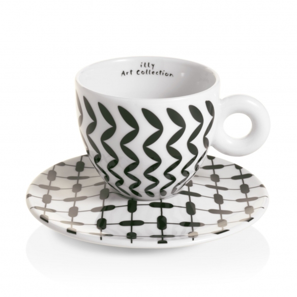 Illy 6 tazze cappuccino Illy Art Collection Mona Hatoum