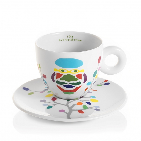 Illy 6 Tazze Cappuccino Illy Art Collection Pascale Marthine Tayou
