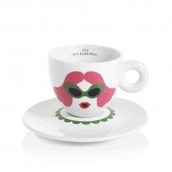 Illy Illy 6 Tazzine Espresso Illy Art Collection Olimpia Zagnoli