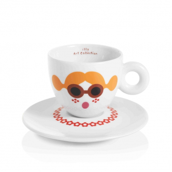 Illy Illy 6 Tazzine Espresso Illy Art Collection Olimpia Zagnoli