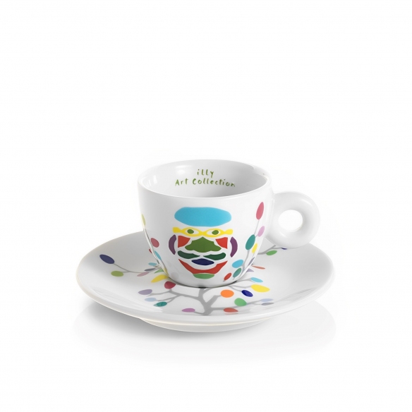 Illy Illy Art Collection Pascale Marthine Tayou 6 espresso cups