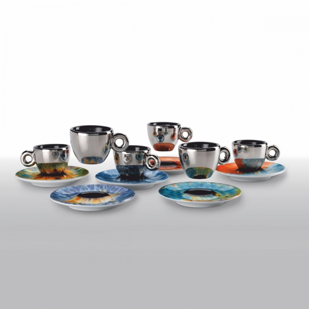 Illy Illy 6 Tazzine Espresso Iris