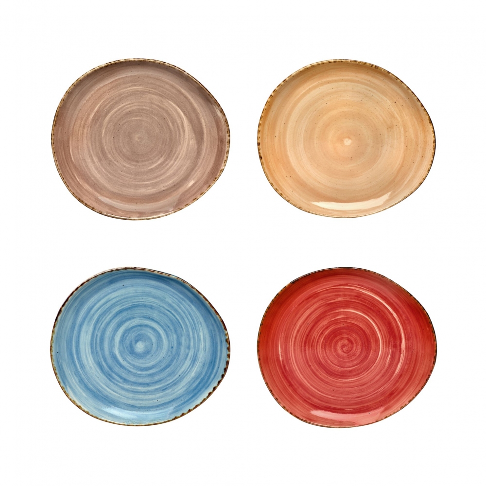 Kaleidos servizio 12 piatti Multicolor One