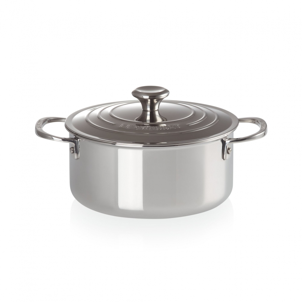 Le Creuset batteria di casseruole in acciaio 4 pz