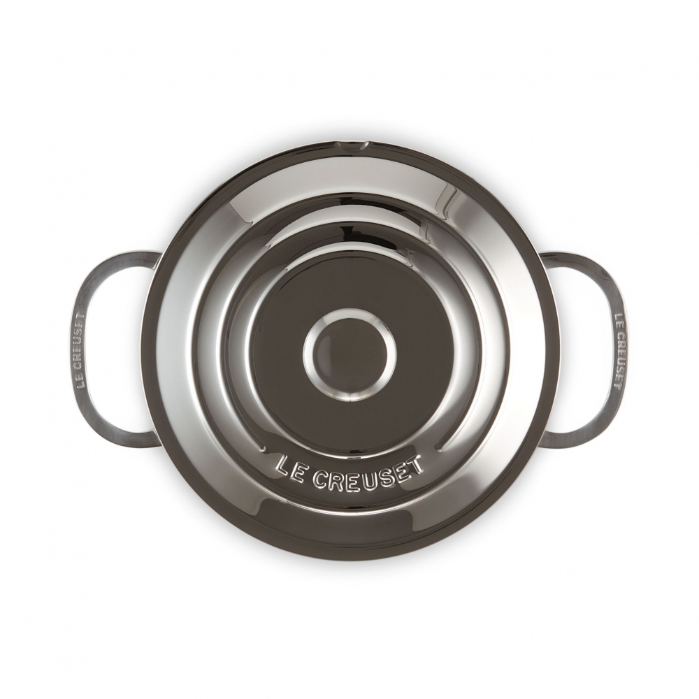 Le Creuset casseruola in acciaio con coperchio diam. 20 cm