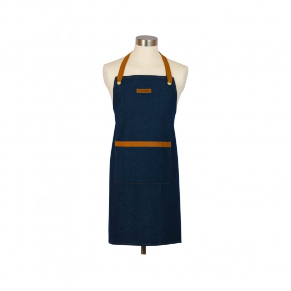 Le Creuset denim apron 89x79