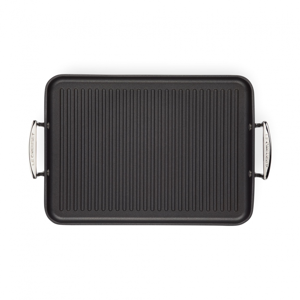 Le Creuset grill alluminio rigato 35x25 cm
