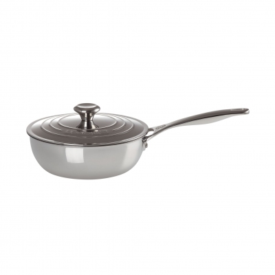 Le Creuset steel chef's pan... 2