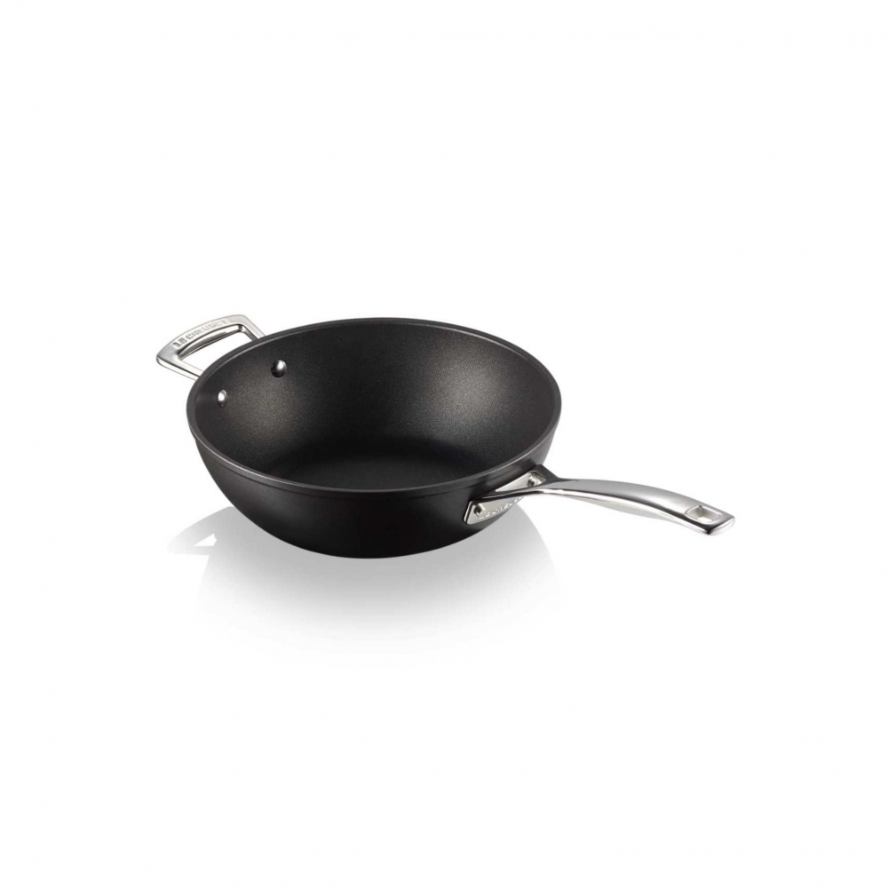 Le Creuset Padella alluminio Wok a manico lungo diam. 30 cm
