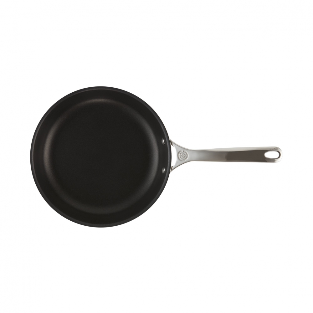 Le Creuset high steel pan with anti-adherent ins. diam 24 cm