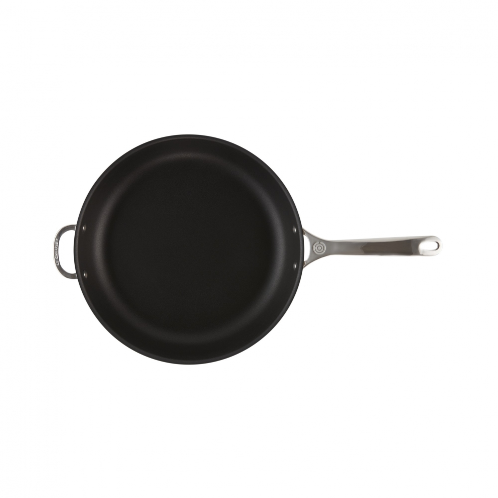 Le Creuset padella alta in acciaio con int. antiaderente diam. 32 cm