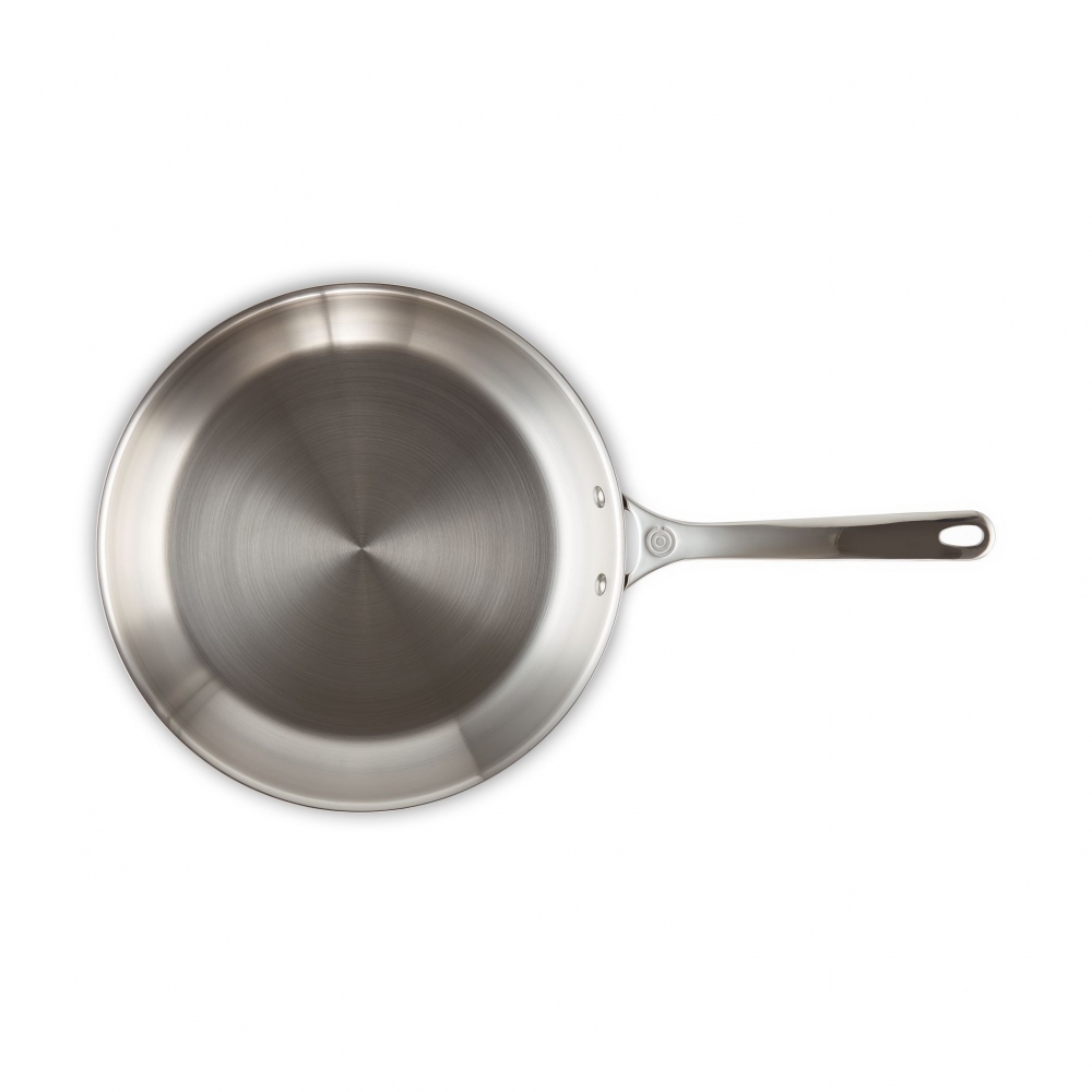 Le Creuset low steel pan diam. 20 cm