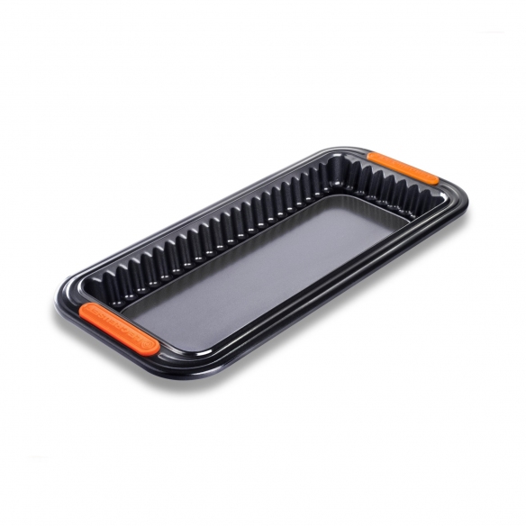 Le Creuset tortiera rettangolare con base rimovibile 33x13 cm