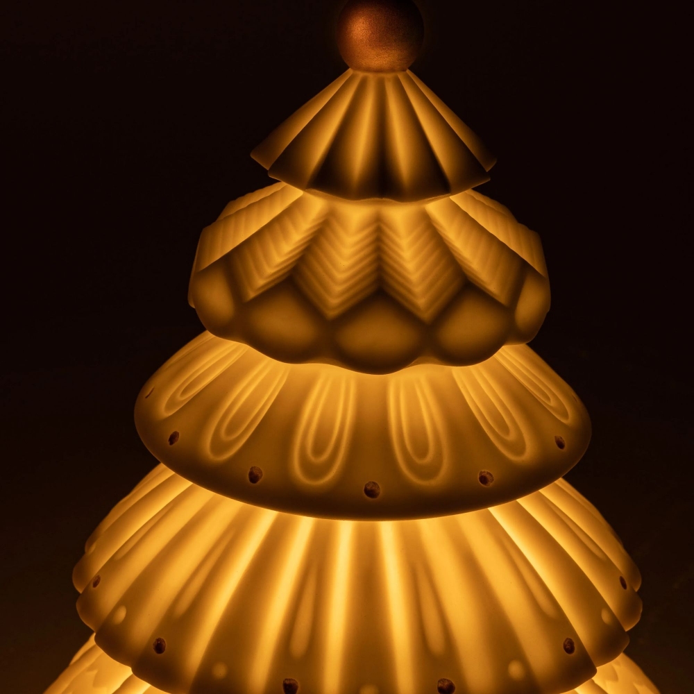 Lladrò Lampada senza fili Albero di Natale
