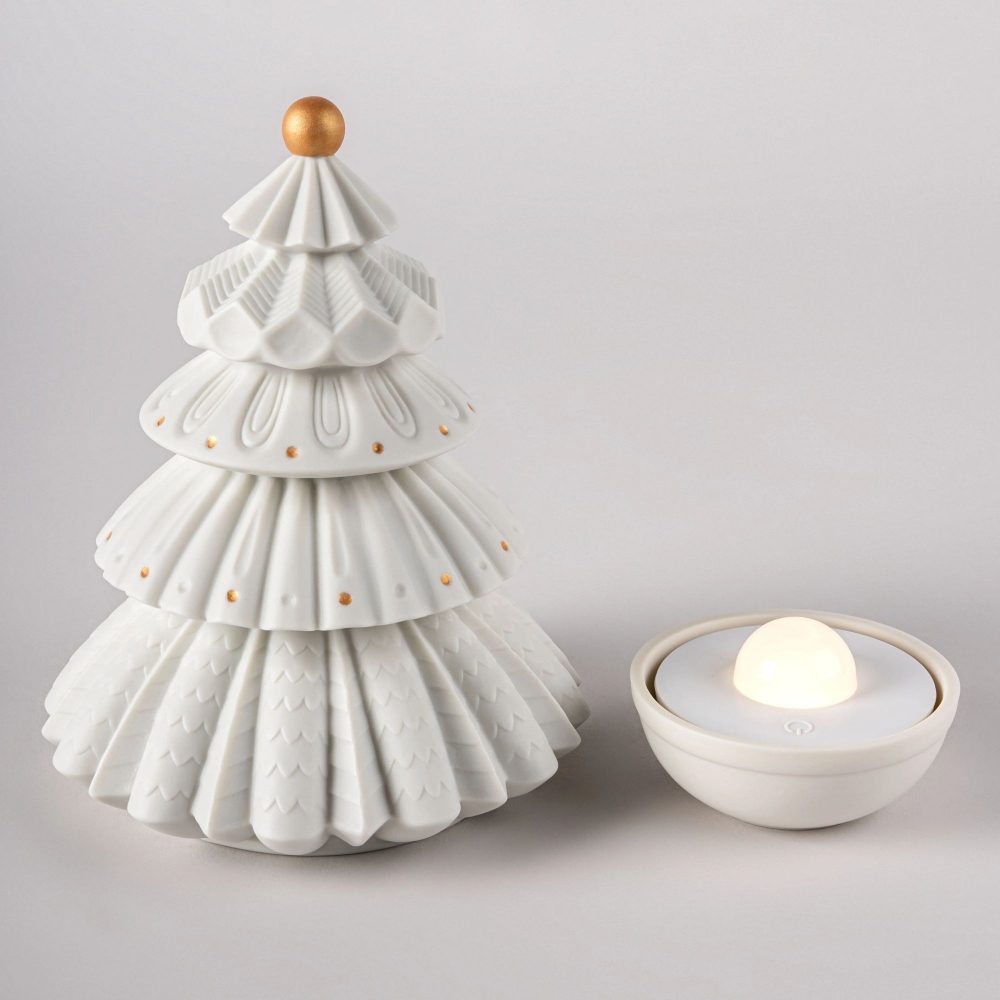 Lladrò Lampada senza fili Albero di Natale