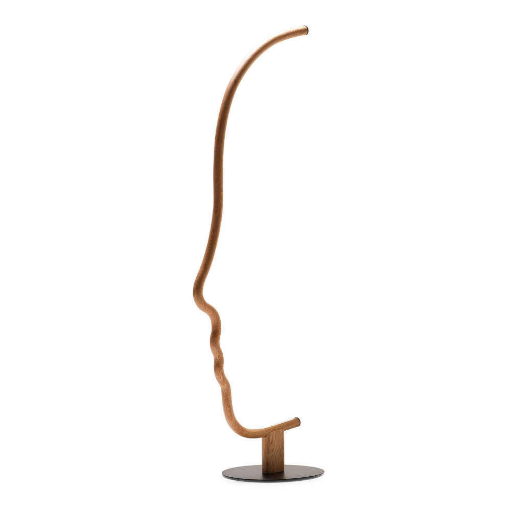 Mogg Vis a Vis Wood LED Floor lamp