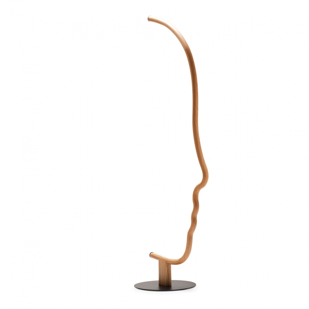 Mogg Lampada LED da terra Vis a Vis Wood