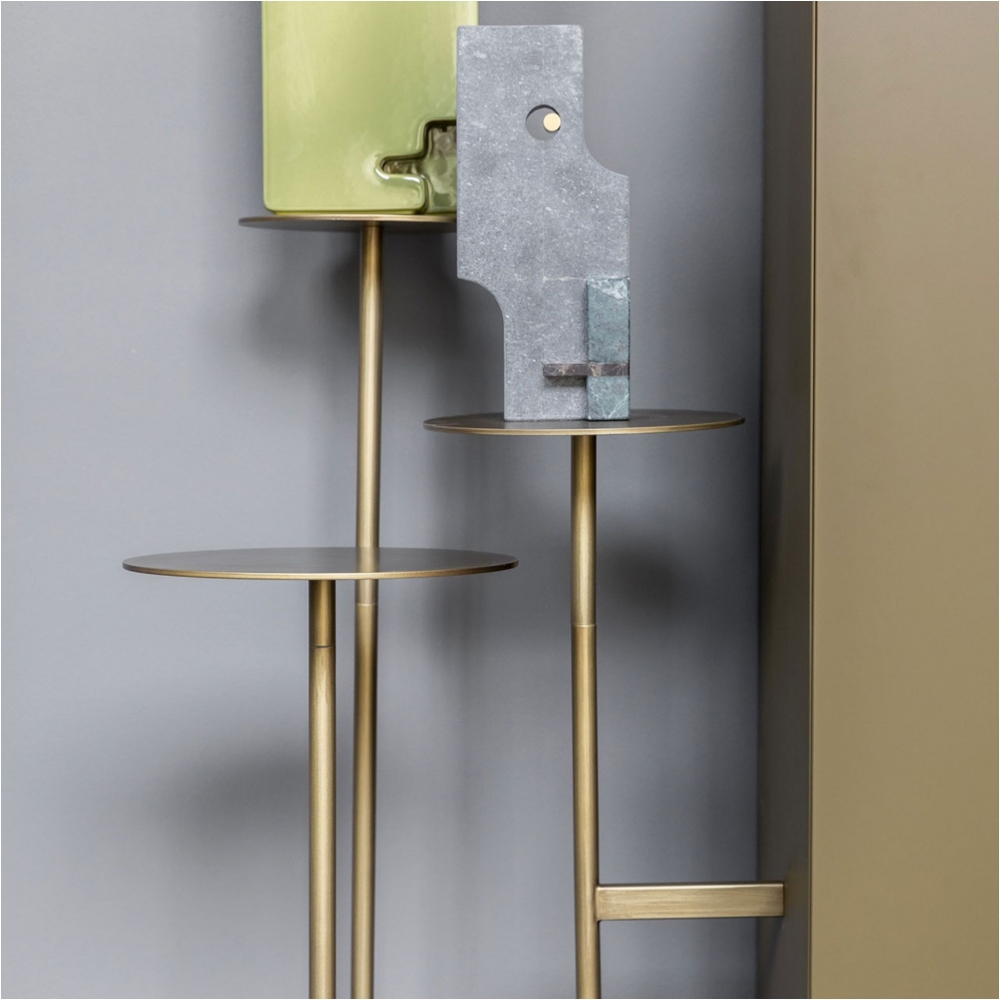 Mogg Madia Ikebana - Telaio in metallo a sinistra