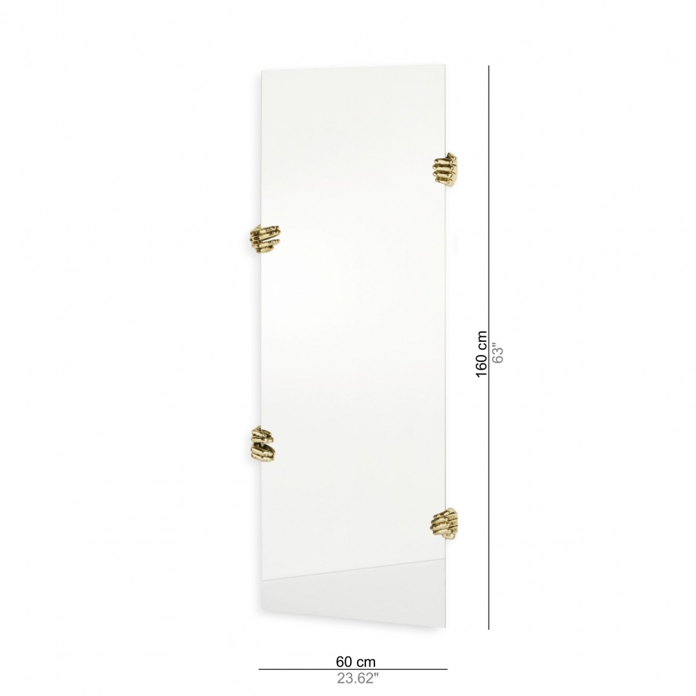 Mogg Specchio a parete Selfie 160x50 cm