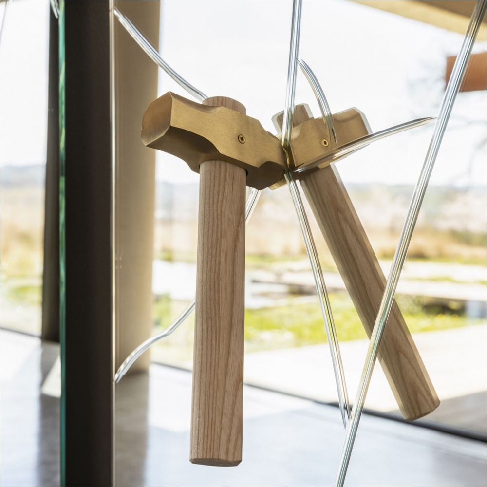 Mogg Specchio appendiabiti rettangolare Bastaaa cm. 50x150