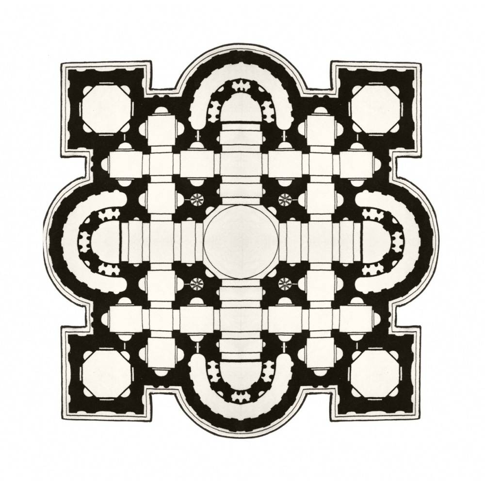 Mogg Pietro rug 270x270 cm