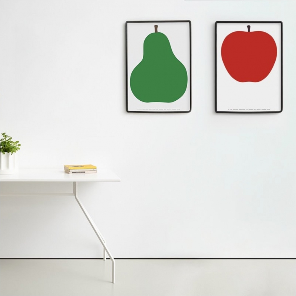 Danese Milano Serigrafia Serie della natura Uno La Mela 50x70 cm