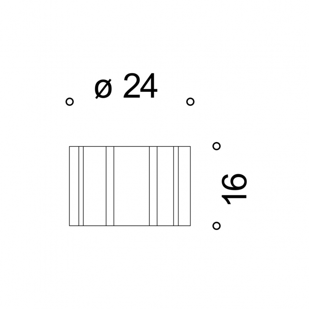 Danese Milano Vaso Bambù H 16