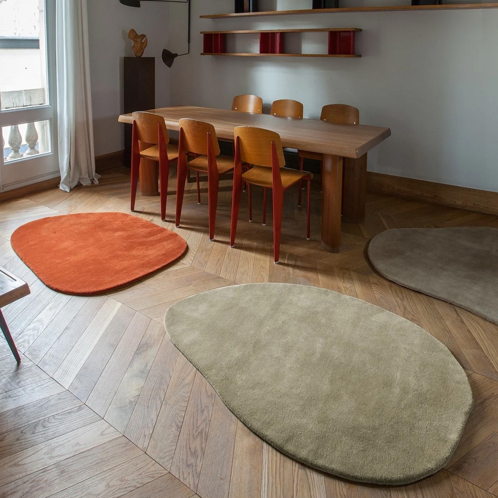 Nanimarquina Tappeto Stone-wool 6 cm. 140x145