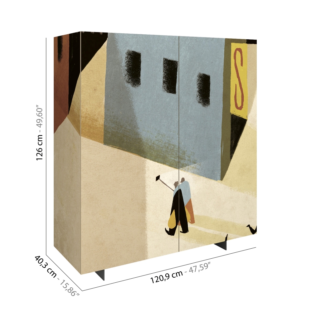 Pictoom Selfie 2 doors Sideboard