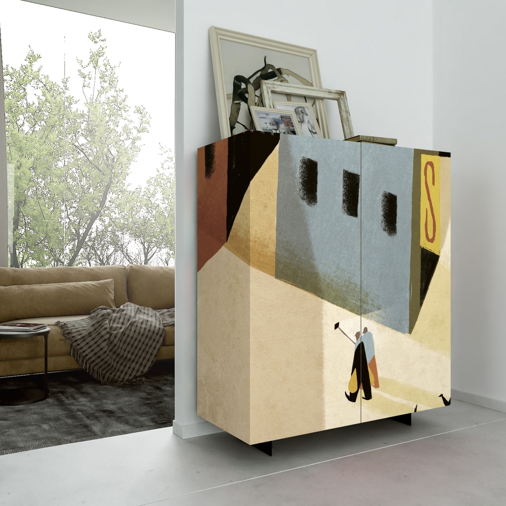 Pictoom Selfie 2 doors Sideboard