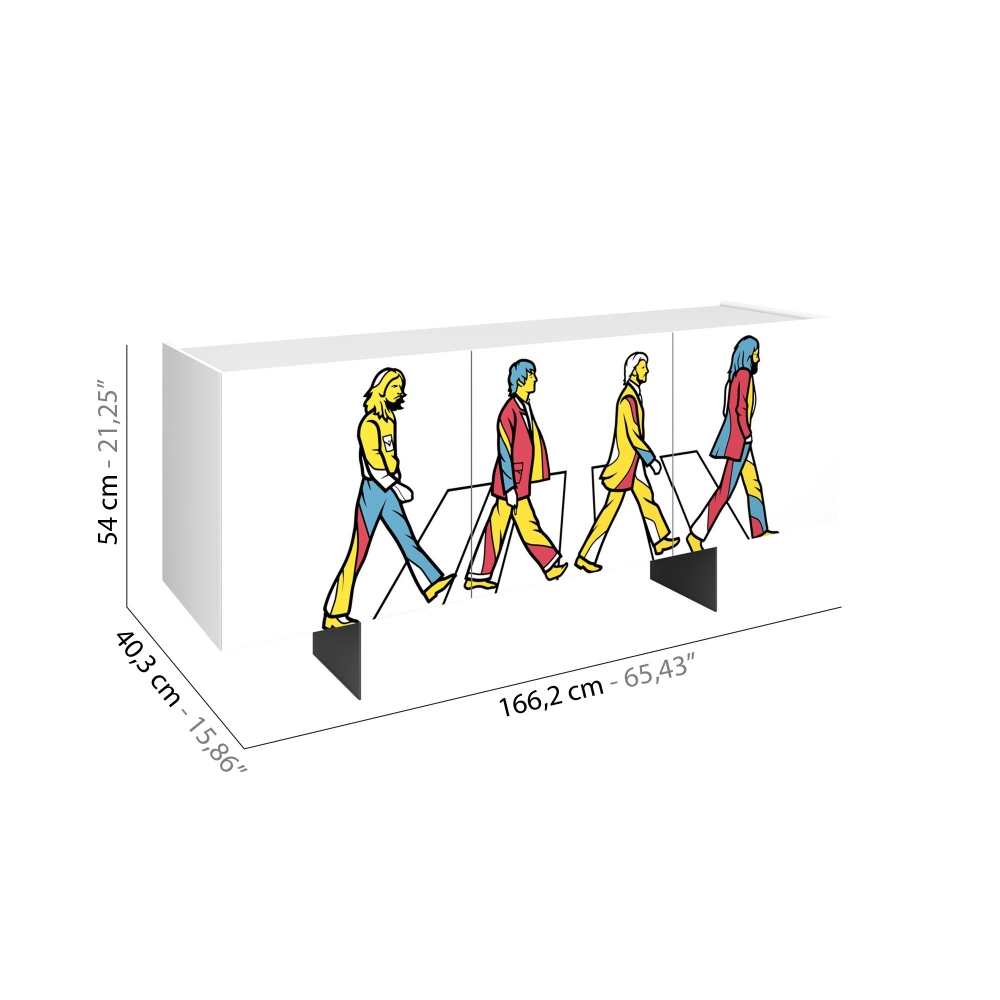 Pictoom Crossing 3 doors Sideboard