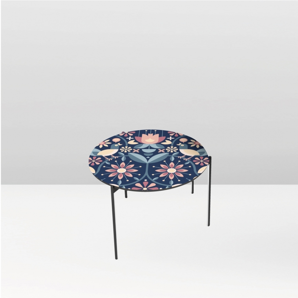 Pictoom Tavolino Modern Hippie diam. 60 cm