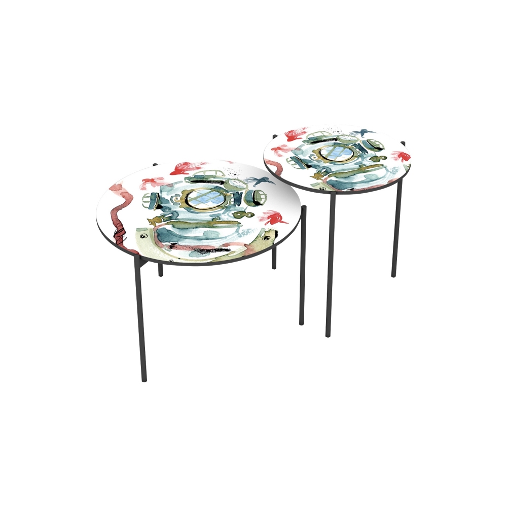 Pictoom Tavolino Palombaro diam. 45 cm