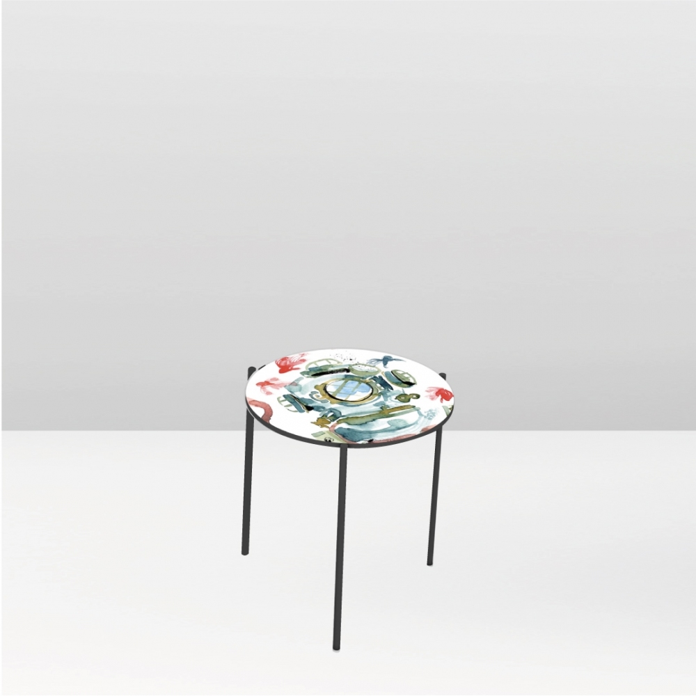 Pictoom Tavolino Palombaro diam. 45 cm