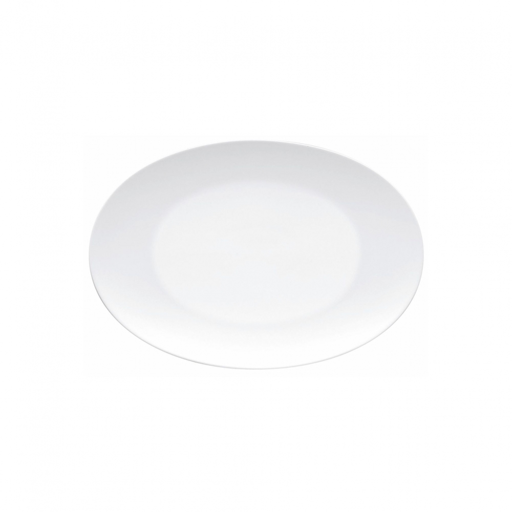 Rosenthal Ciotola Ovale Mesh White 24x18 Cm – Porcellana Di Design, Lavabile In Microonde E Lavastoviglie
