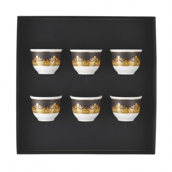 Rosenthal Versace 6 Bicchieri piccoli I Love Baroque cl. 8