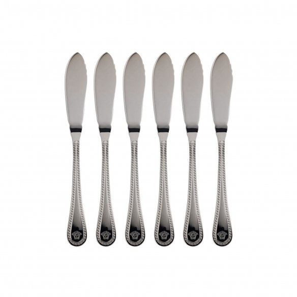 Rosenthal Versace 6 Coltelli pesce Greca