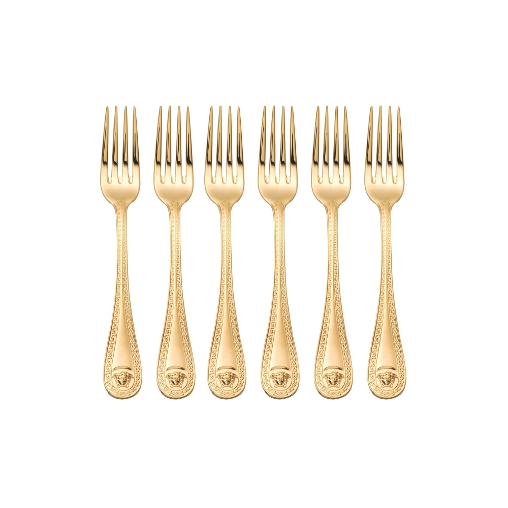 Rosenthal Versace Medusa Vergoldet...