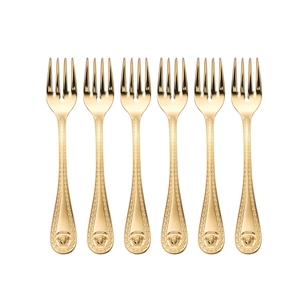 Rosenthal Versace Medusa Vergoldet...