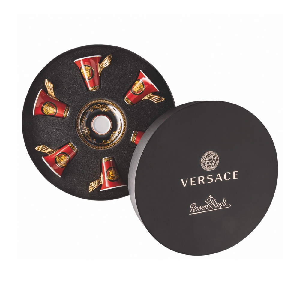 Rosenthal Versace 6 Tazze caffè Medusa cl. 9