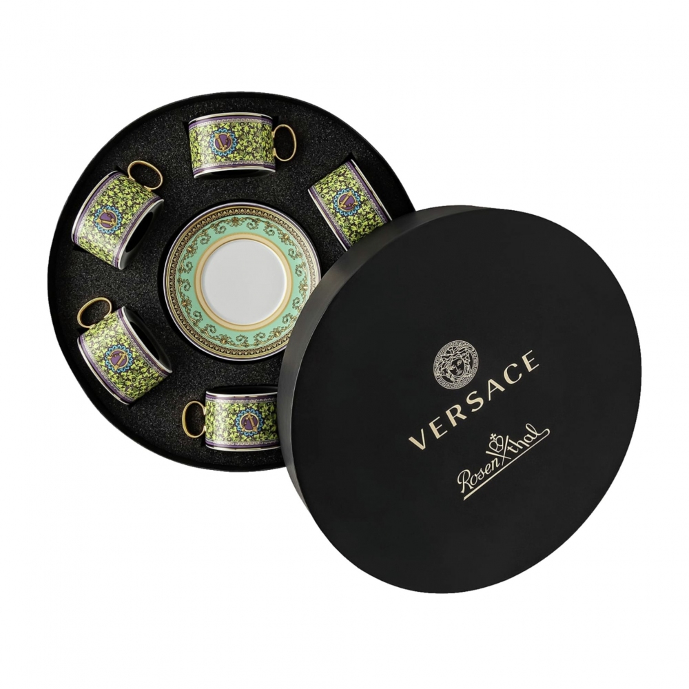 Rosenthal Versace 6 Tazze da tè Barocco Mosaic 20 cl
