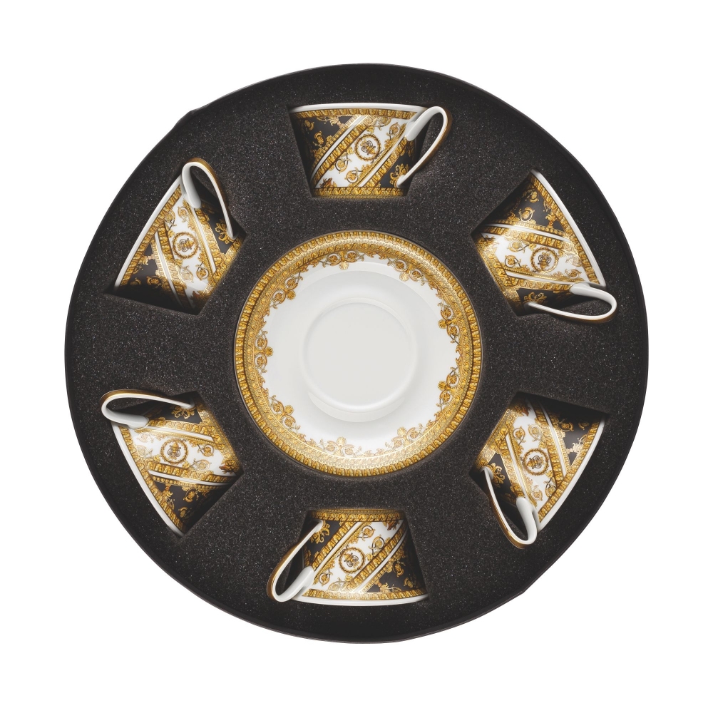 Rosenthal Versace 6 Tazze da tè I Love Baroque cl. 22
