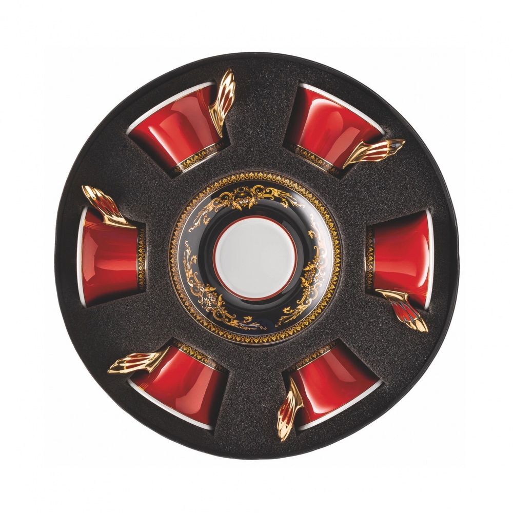 Rosenthal Versace 6 Tazze da tè Medusa 22 cl