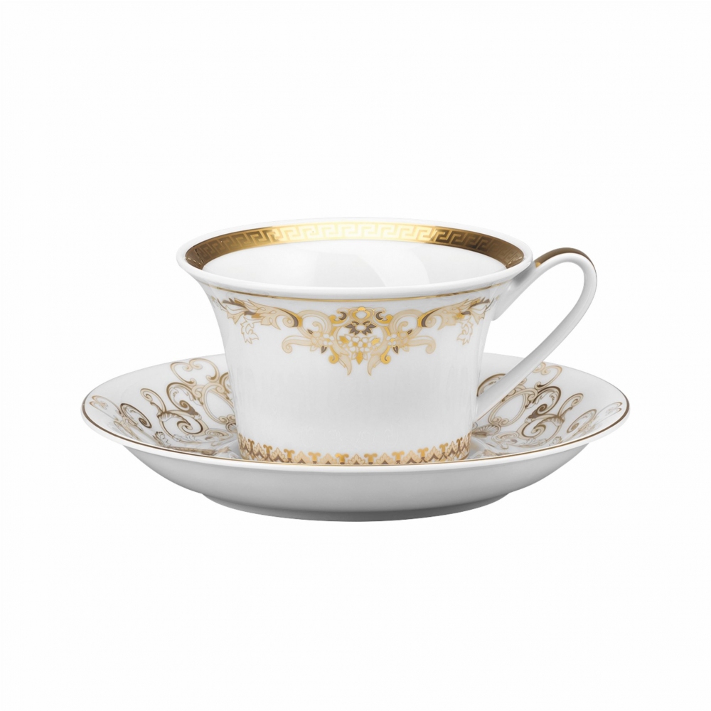Rosenthal Versace 6 Tazze da tè Medusa Gala Gold cl. 22