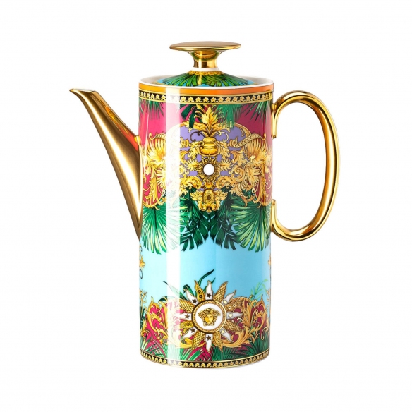 Rosenthal Versace Caffettiera Jungle Animalier lt.1,20