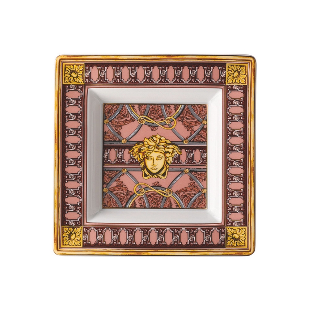 Rosenthal Versace Coppa Scala del Palazzo Rosa cm. 14