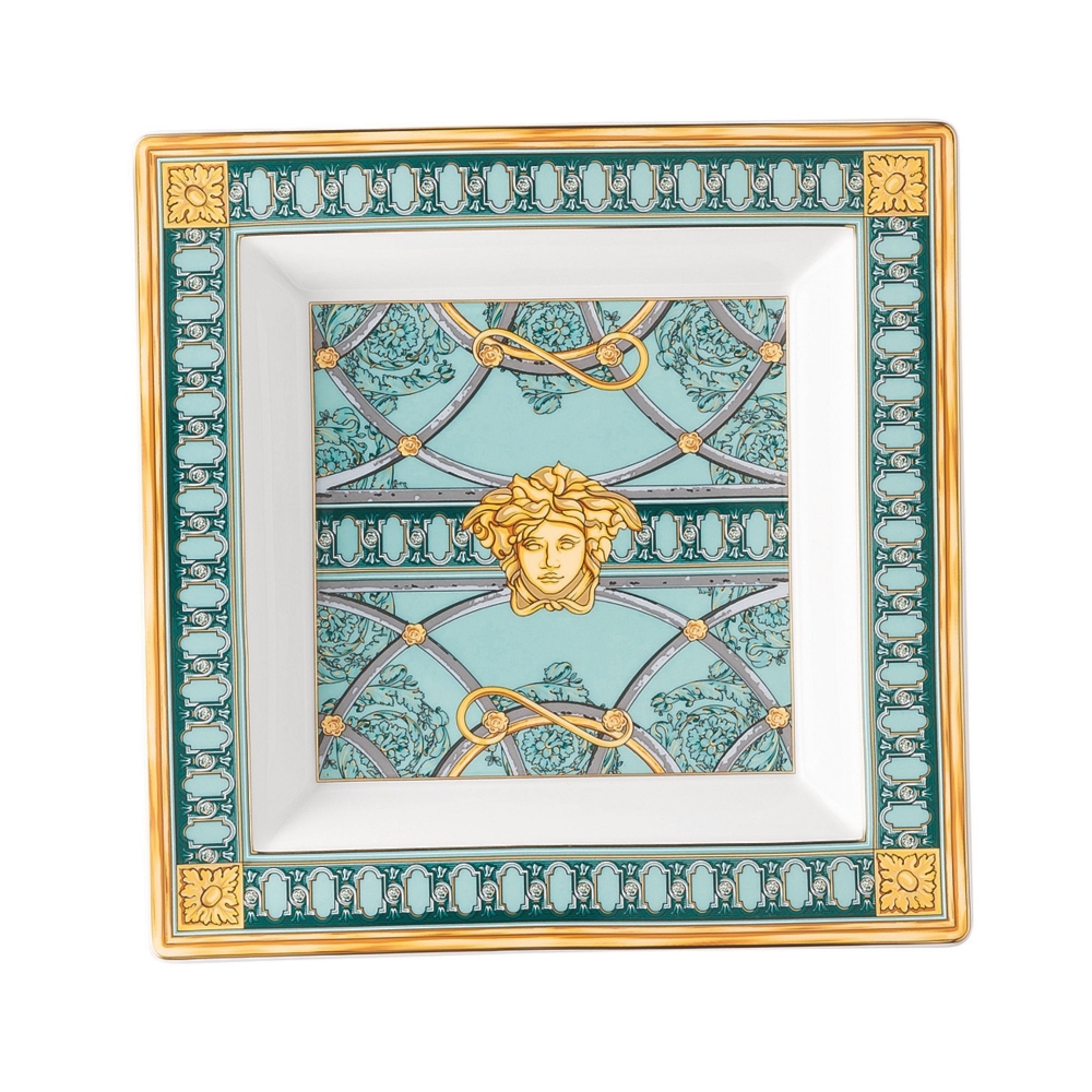 Rosenthal Versace Coppa Scala del Palazzo Verde cm. 22