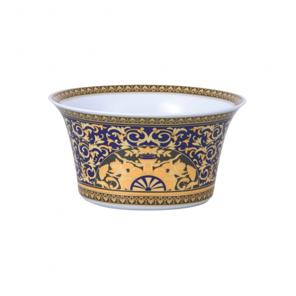 Rosenthal Versace Insalatiera media Medusa Blau cm. 20