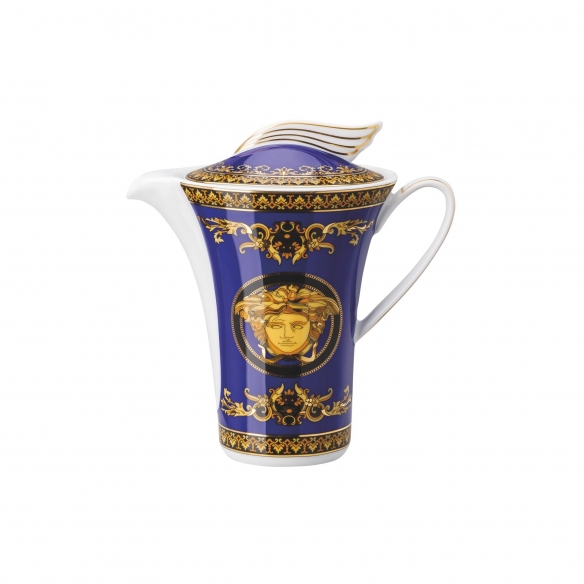Rosenthal Versace Lattiera Medusa Blau cl. 22